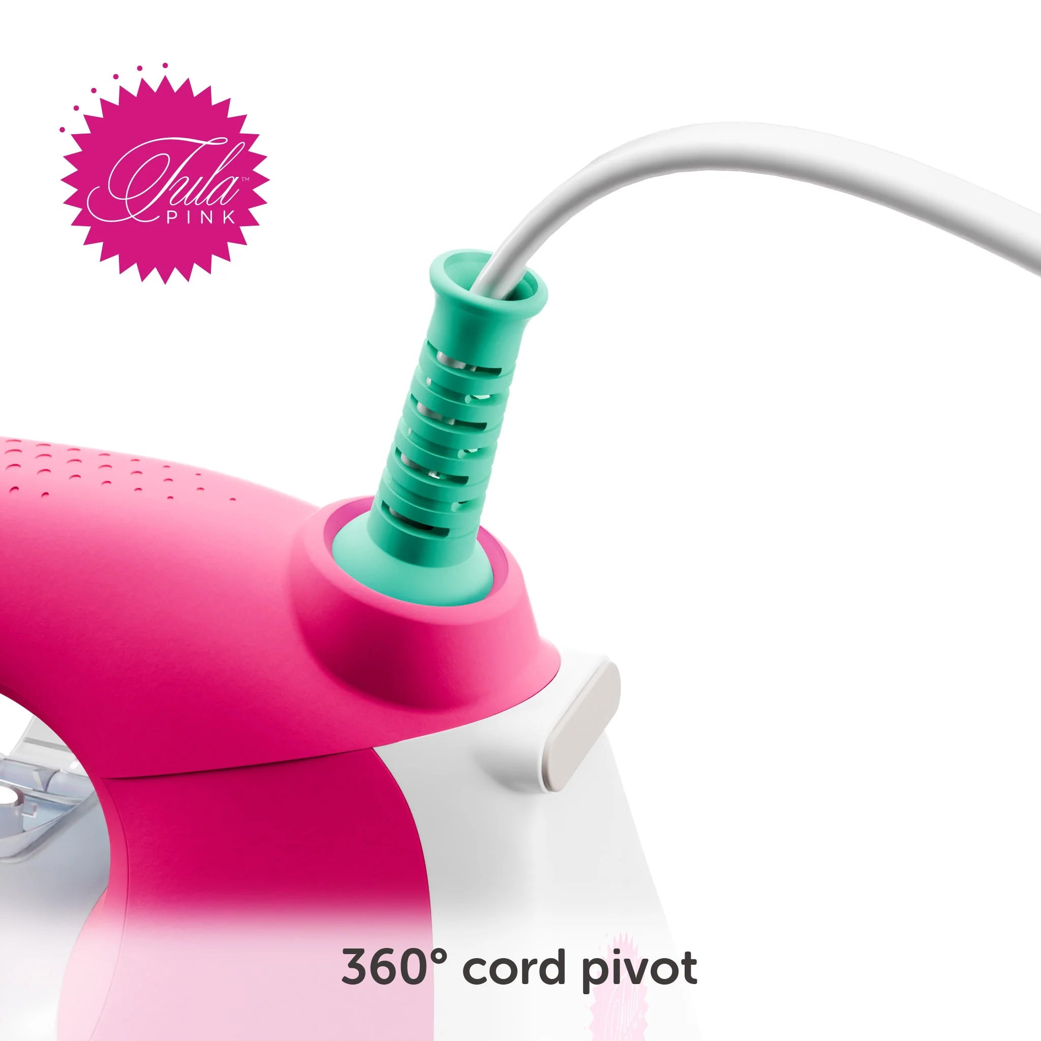 Oliso TG1600 Pro Plus Pink Smart Auto-Lift Iron - Image 3