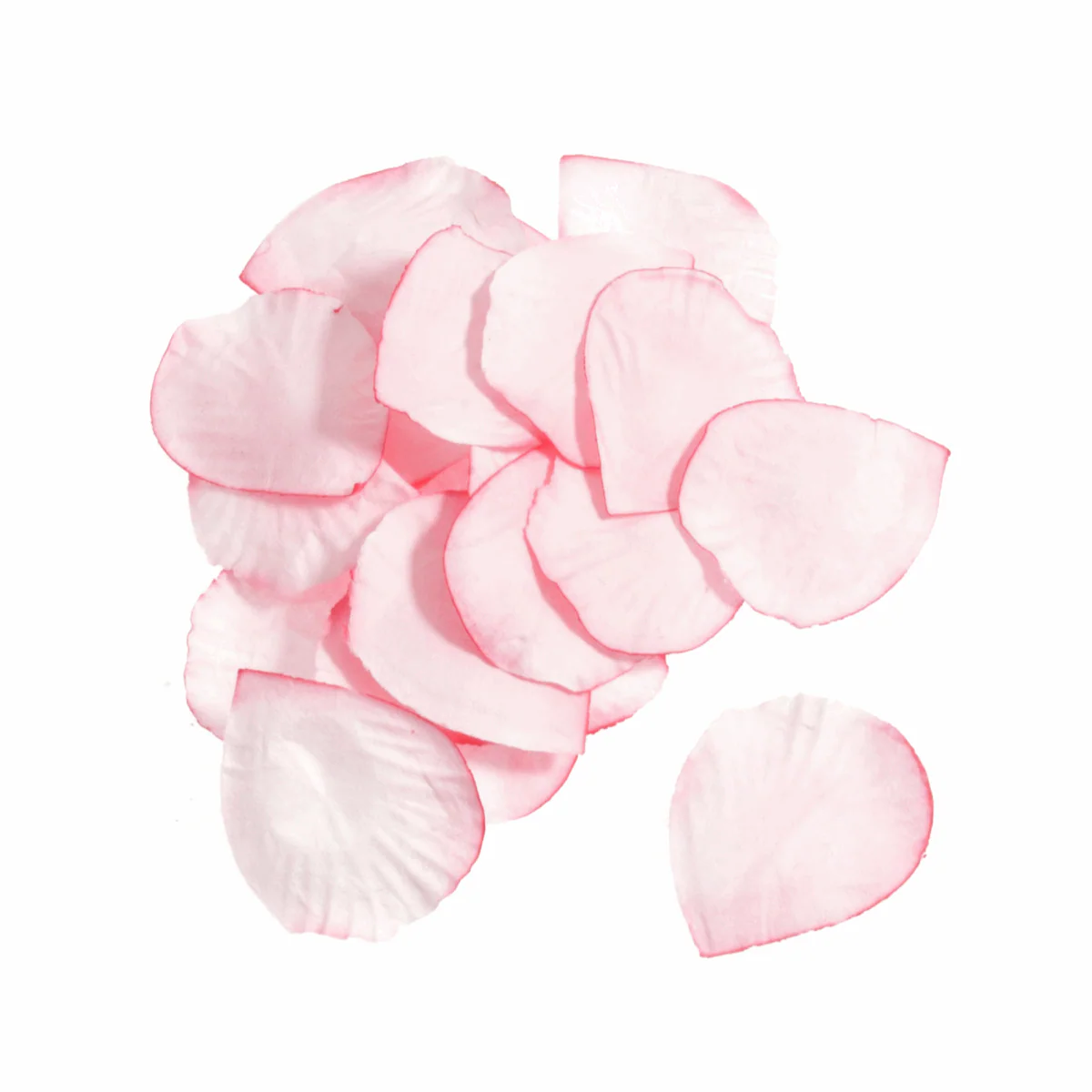 Pale Pink Bio Paper Rose Petals - 3 x 4cm (Pack of 200) - Image 2