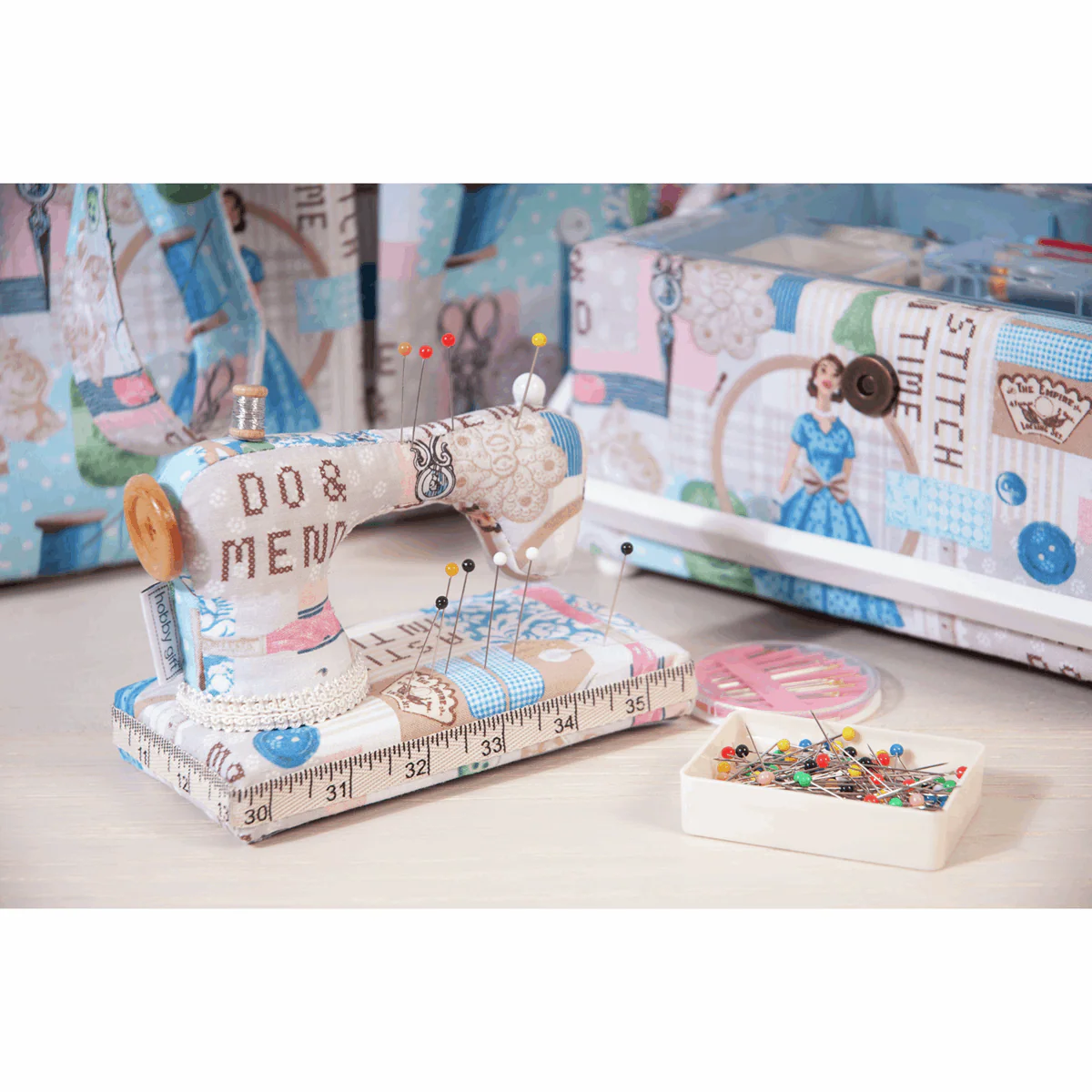 Pincushion - Make Do & Mend Sewing Machine - Image 2