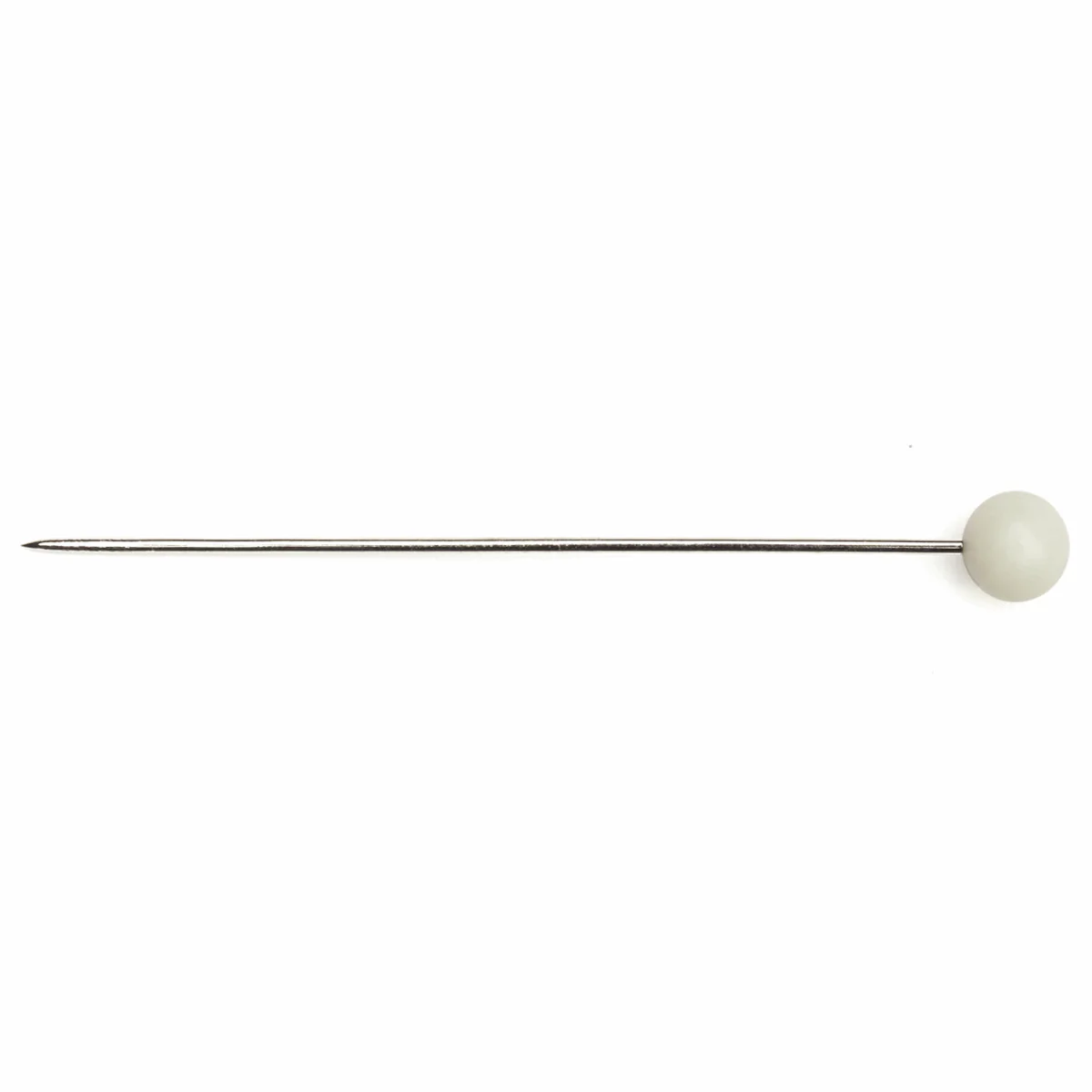 Plastic Head Nickel Pins x 200 - 0.58mm x 38mm - Image 2