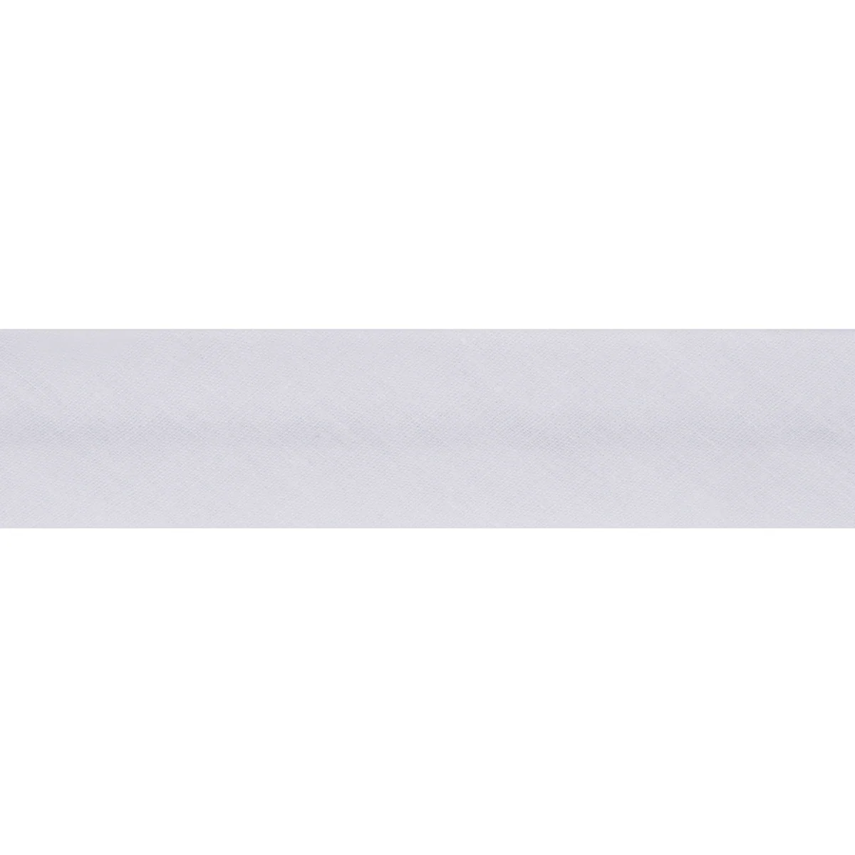 Polycotton Bias Binding 2.5m x 12mm - White