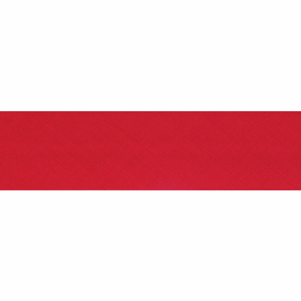 Polycotton Bias Binding 2.5m x 25mm - Red