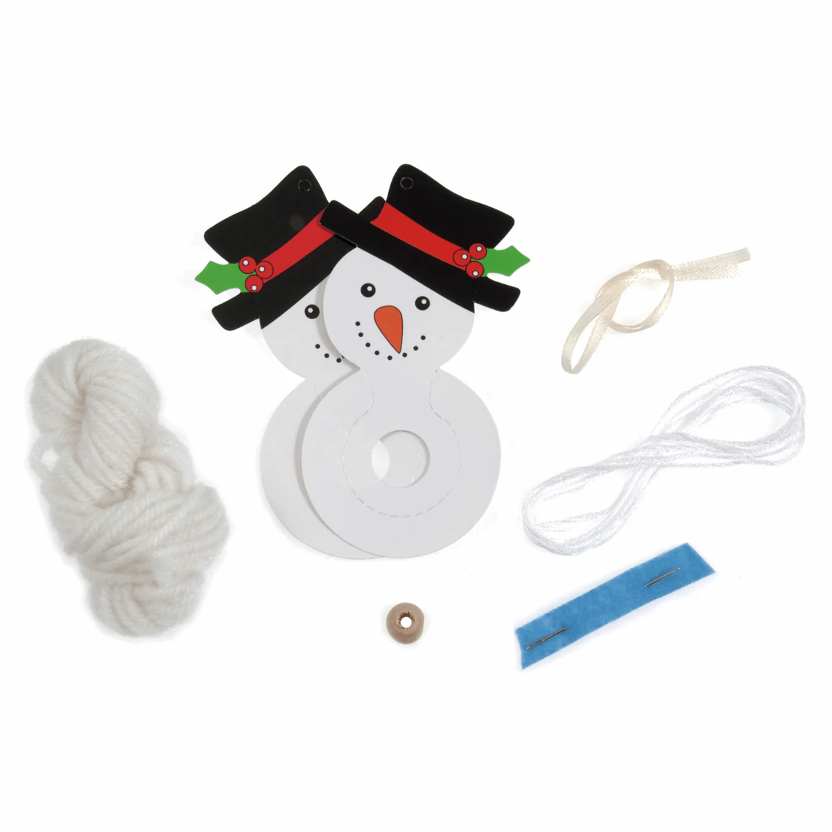 Trimits Pom Pom Decoration Kit - Christmas Snowman - Image 3