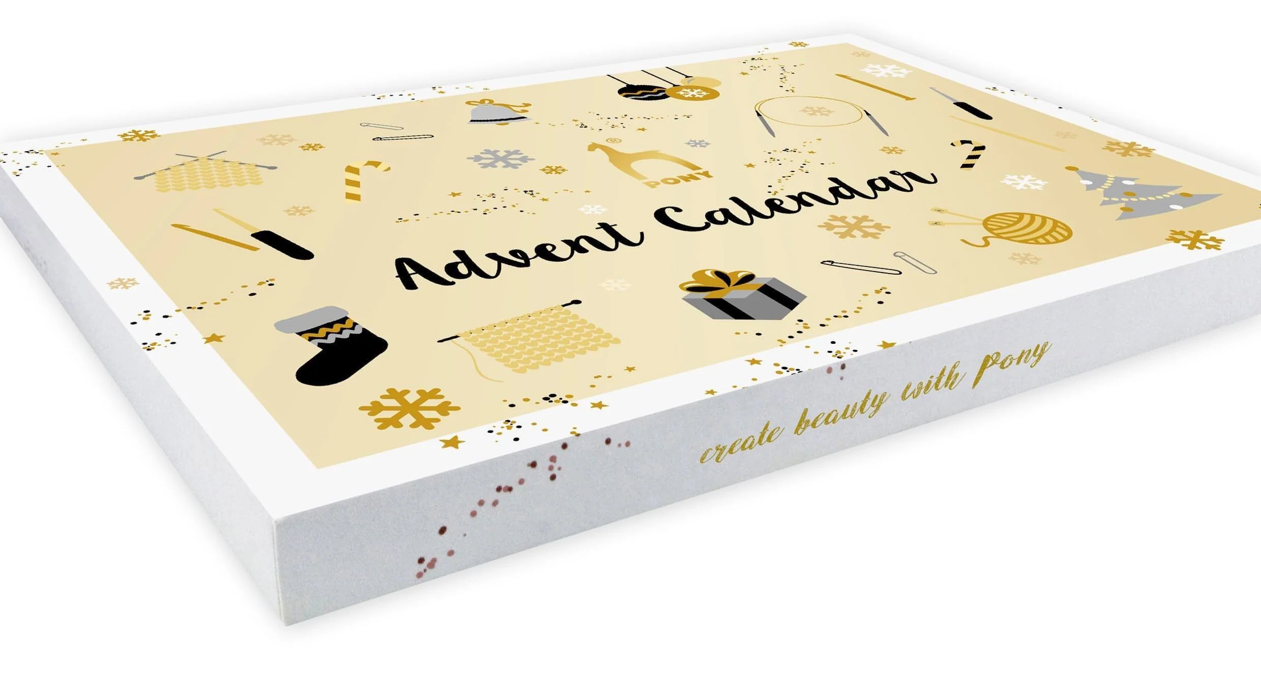 Luxury Knitting and Crochet Advent Calendar by Pony * Last Chance to Buy * - Image 2