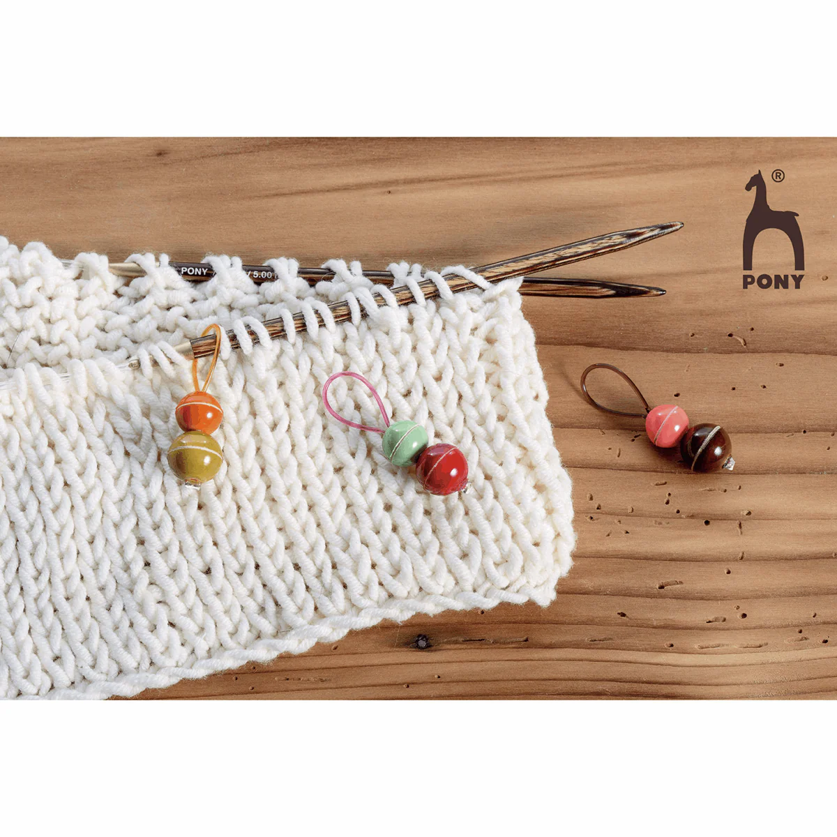 PONY Bead Stitch Markers - Image 2