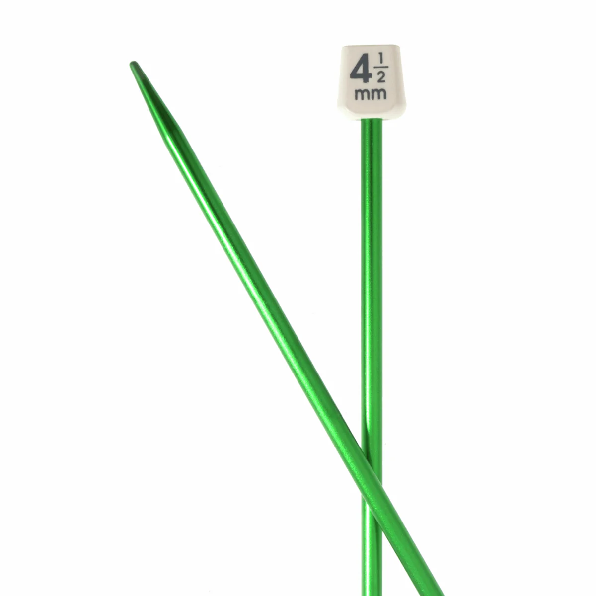 PONY Colour Single-Ended Aluminium Knitting Pins - 35cm x 4.50mm - Image 2