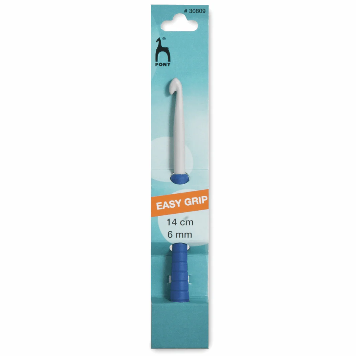 PONY Easy Grip Crochet Hook - 14cm x 6mm