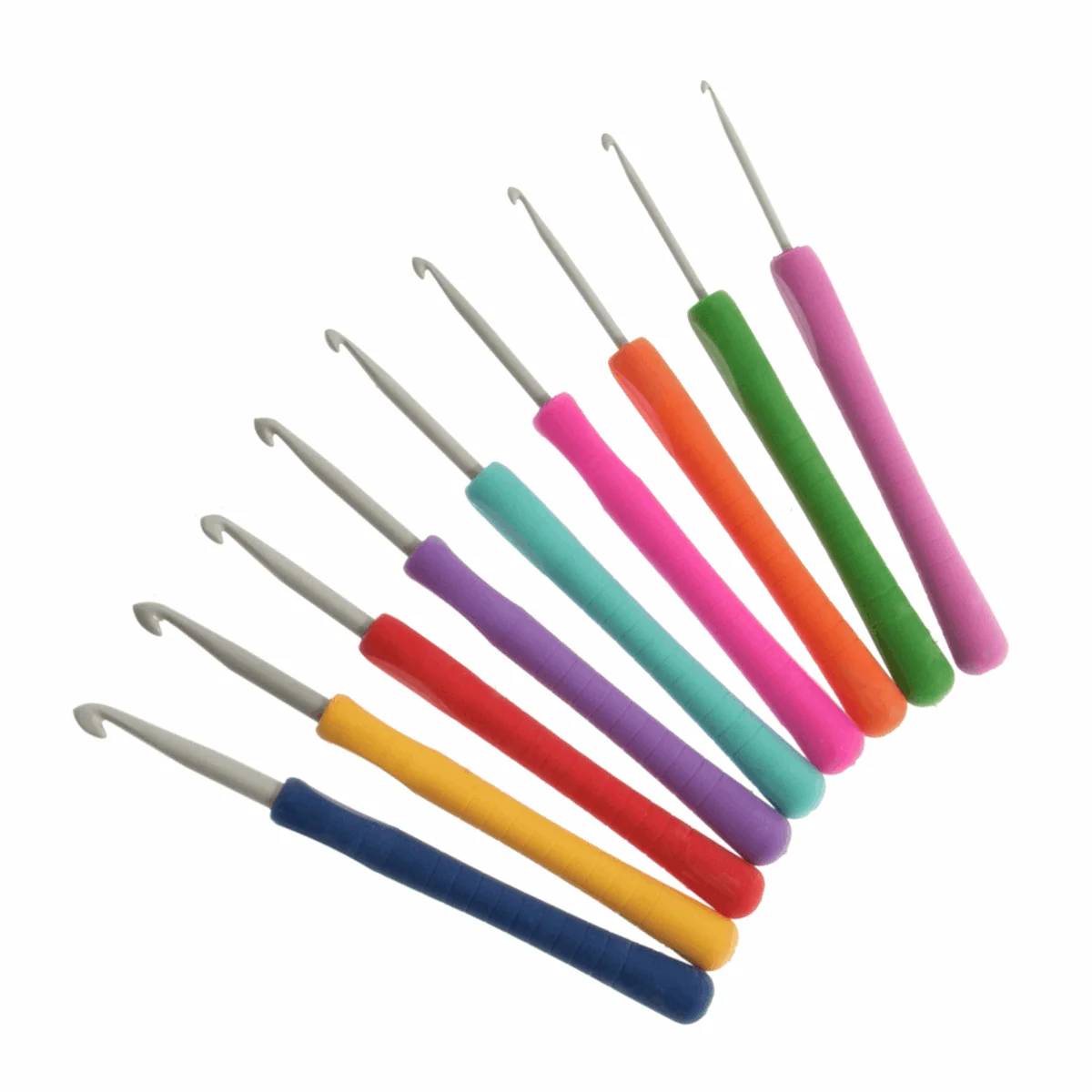 PONY Easy Grip Crochet Hook Set - Sizes 2mm-6mm - Image 3