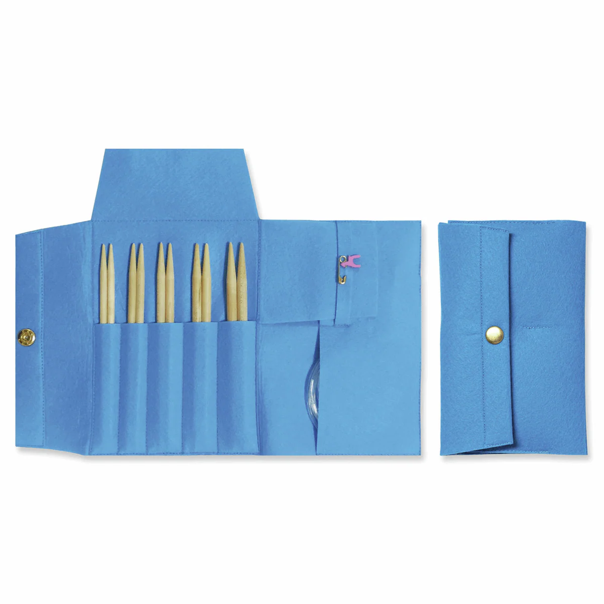 PONY Maple Interchangeable Circular Knitting Pins Set - 5-7mm - Image 2