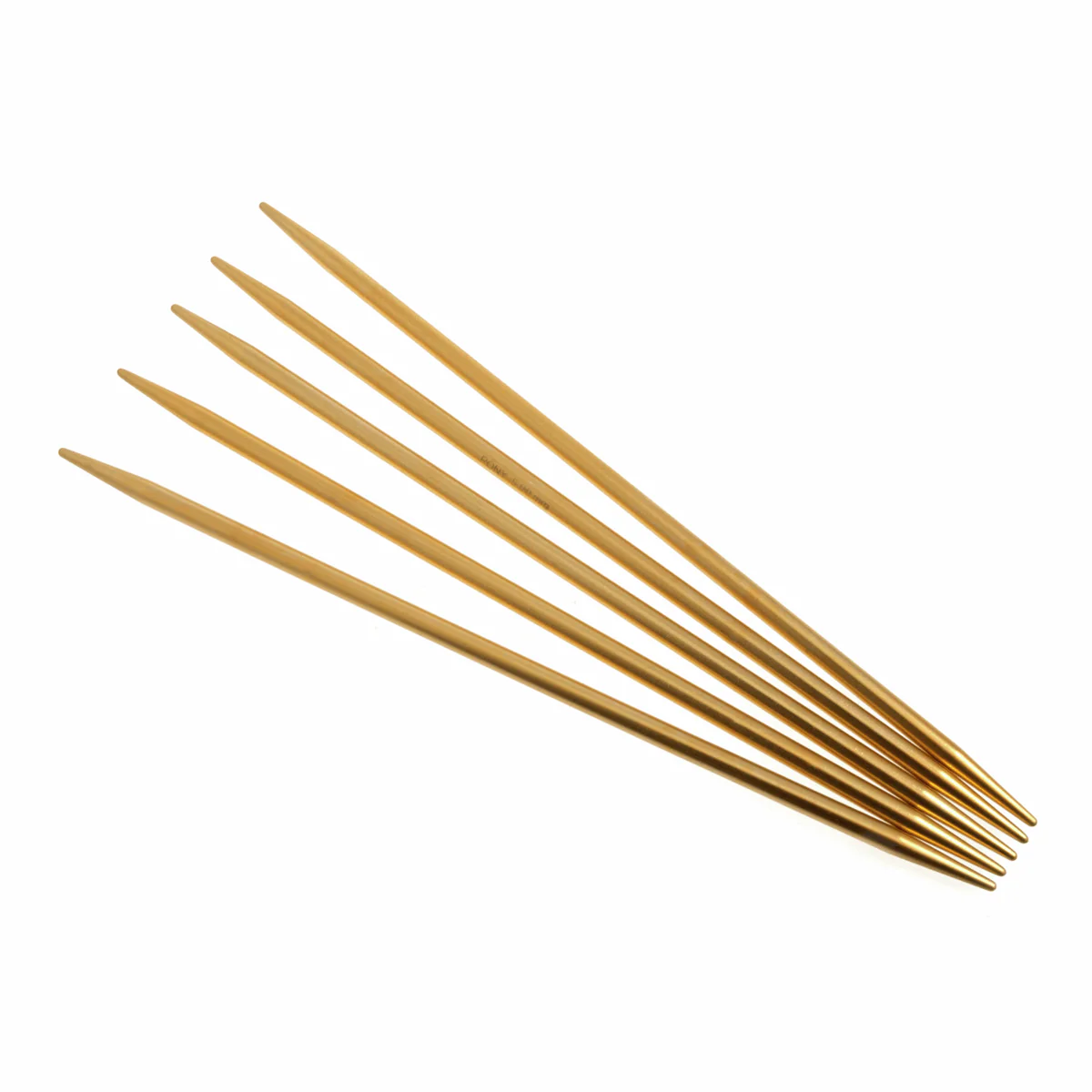 PONY Double-Ended Aluminium Knitting Pins - 20cm x 5mm (Set of 5) - Image 3