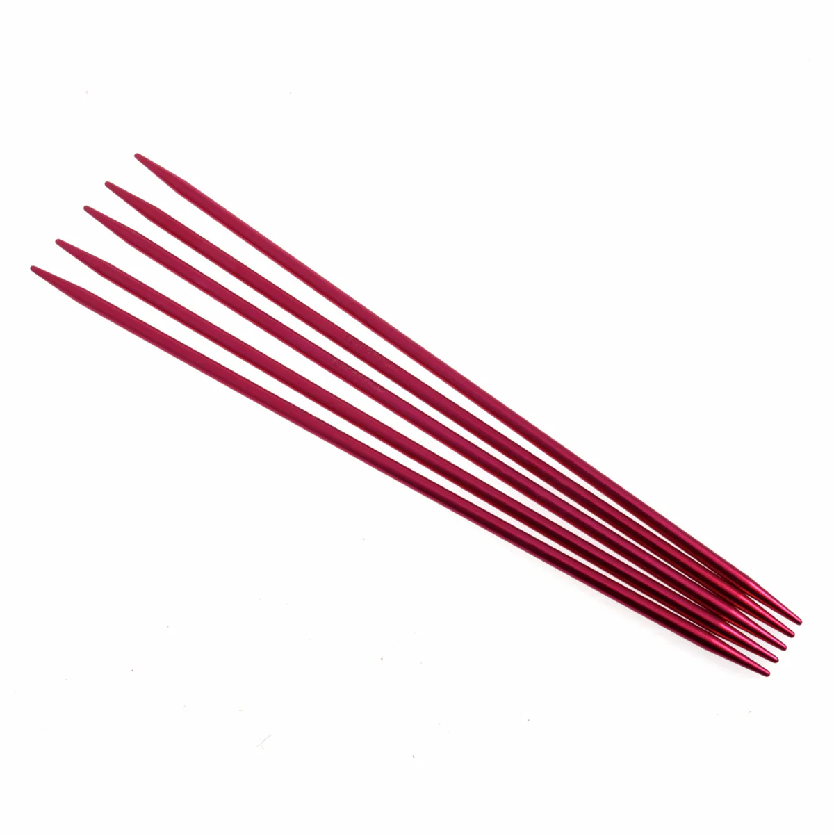 PONY Double-Ended Coloured Knitting Pins - 20cm x 4mm (Set of 5) - Image 2