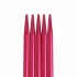 PONY Double-Ended Coloured Knitting Pins - 20cm x 4mm (Set of 5) - Image 3