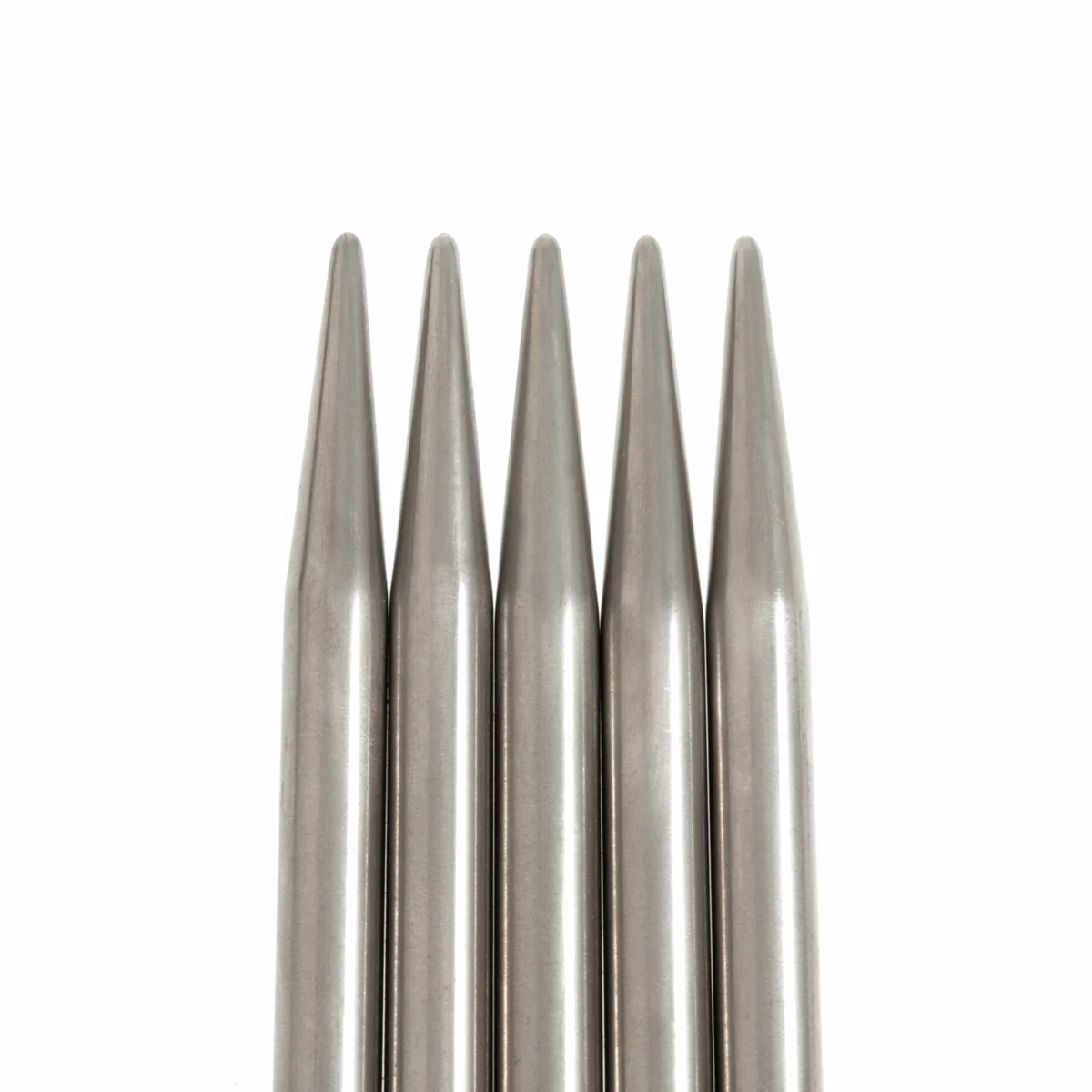 PONY 'Elan' Set of 5 Double-Ended Stainless Knitting Pins - Image 2