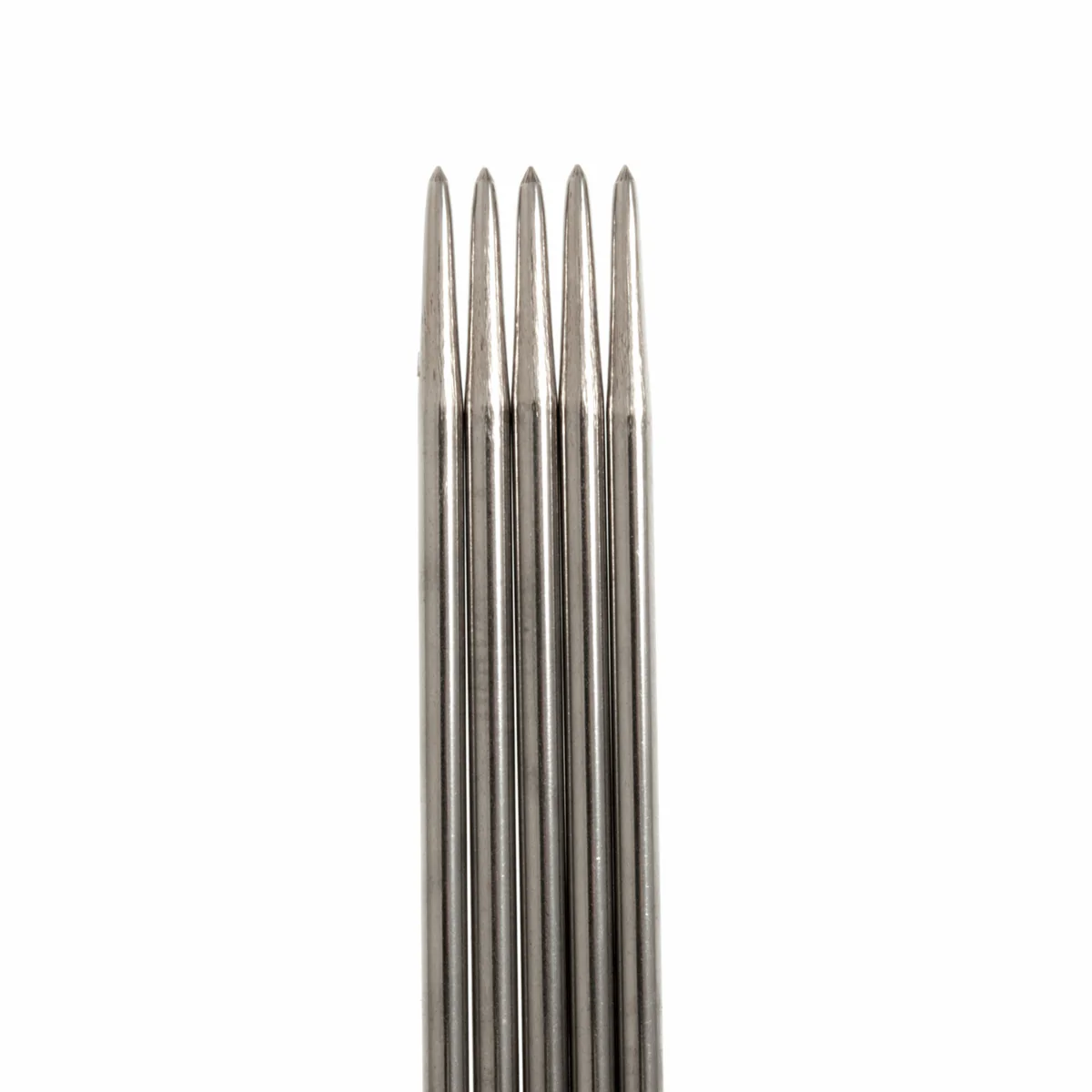 PONY Elan Double-Ended Stainless Steel Knitting Pins 5-Pack - Image 2