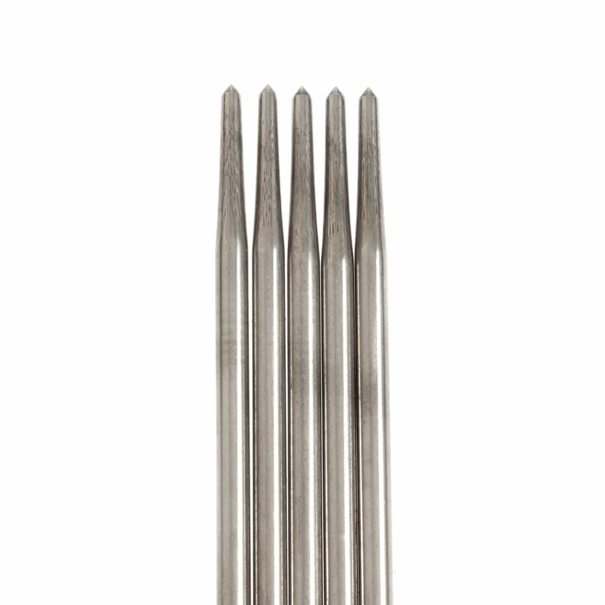PONY 'Elan' Double-Ended Stainless Steel Knitting Pins - 20cm x 3.00mm (Set of 5) - Image 2