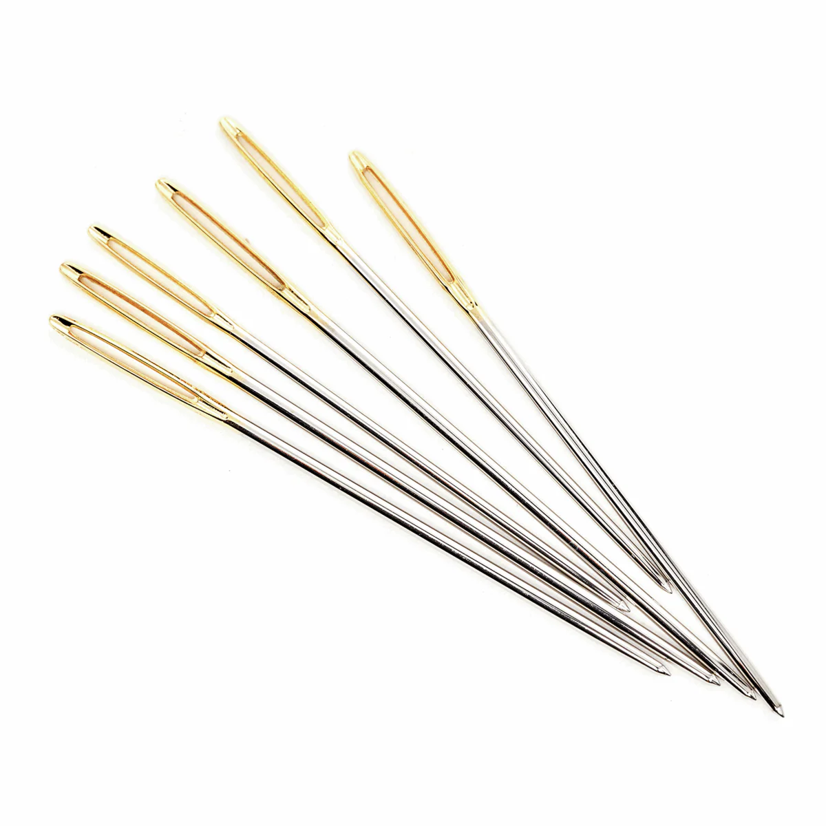 Premium Hand Sewing Needles x 6 - Sizes 18-22 *Hemline Gold Edition* - Image 2