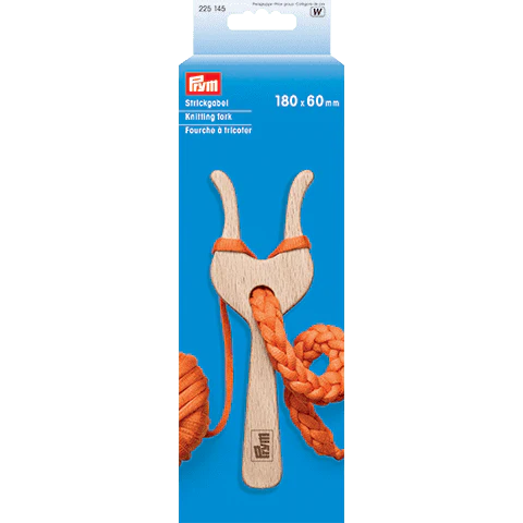 Prym Wooden Knitting Fork