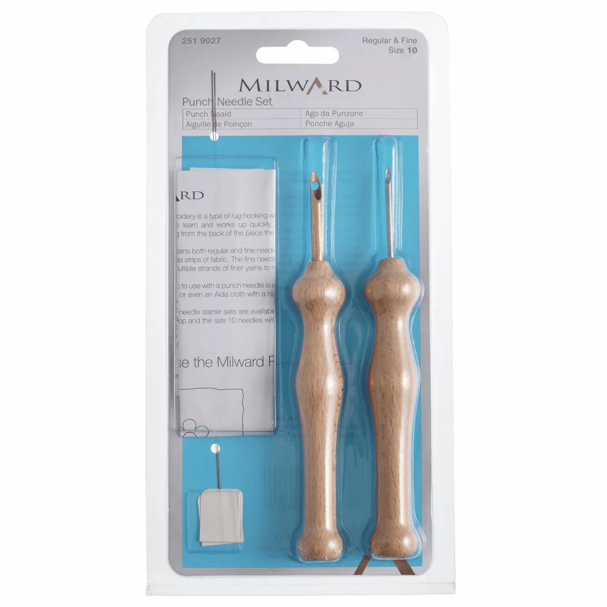 Punch Needle Set - Regular & Fine Size 10 - Image 2