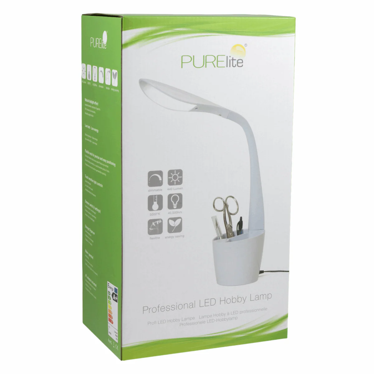 PURElite Hobby Lamp Professional with Accessory Pot (natural daylight LED - mains powered) - Image 2