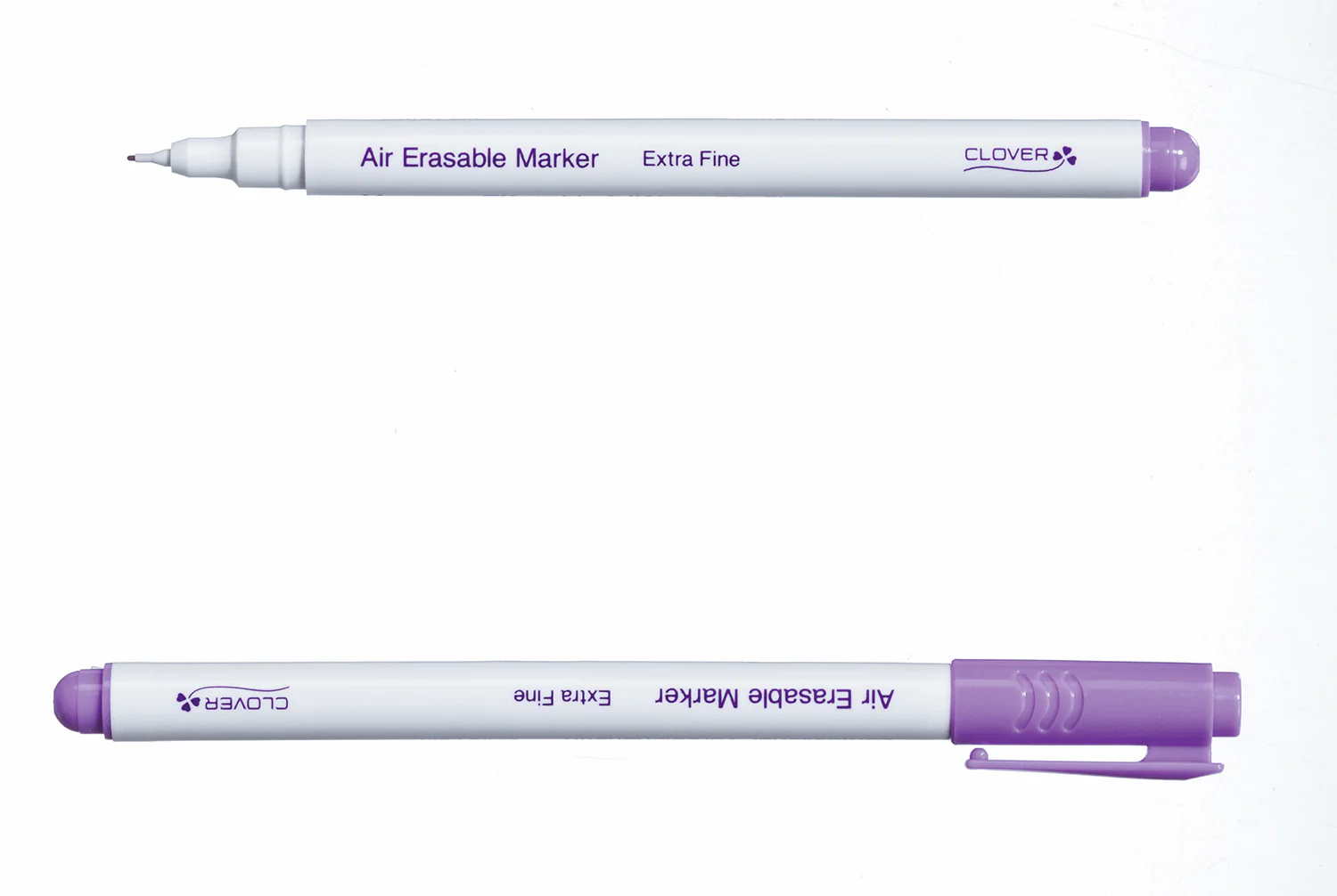 Purple Extra Fine Air Erasable Fabric Marker Pen - Image 2