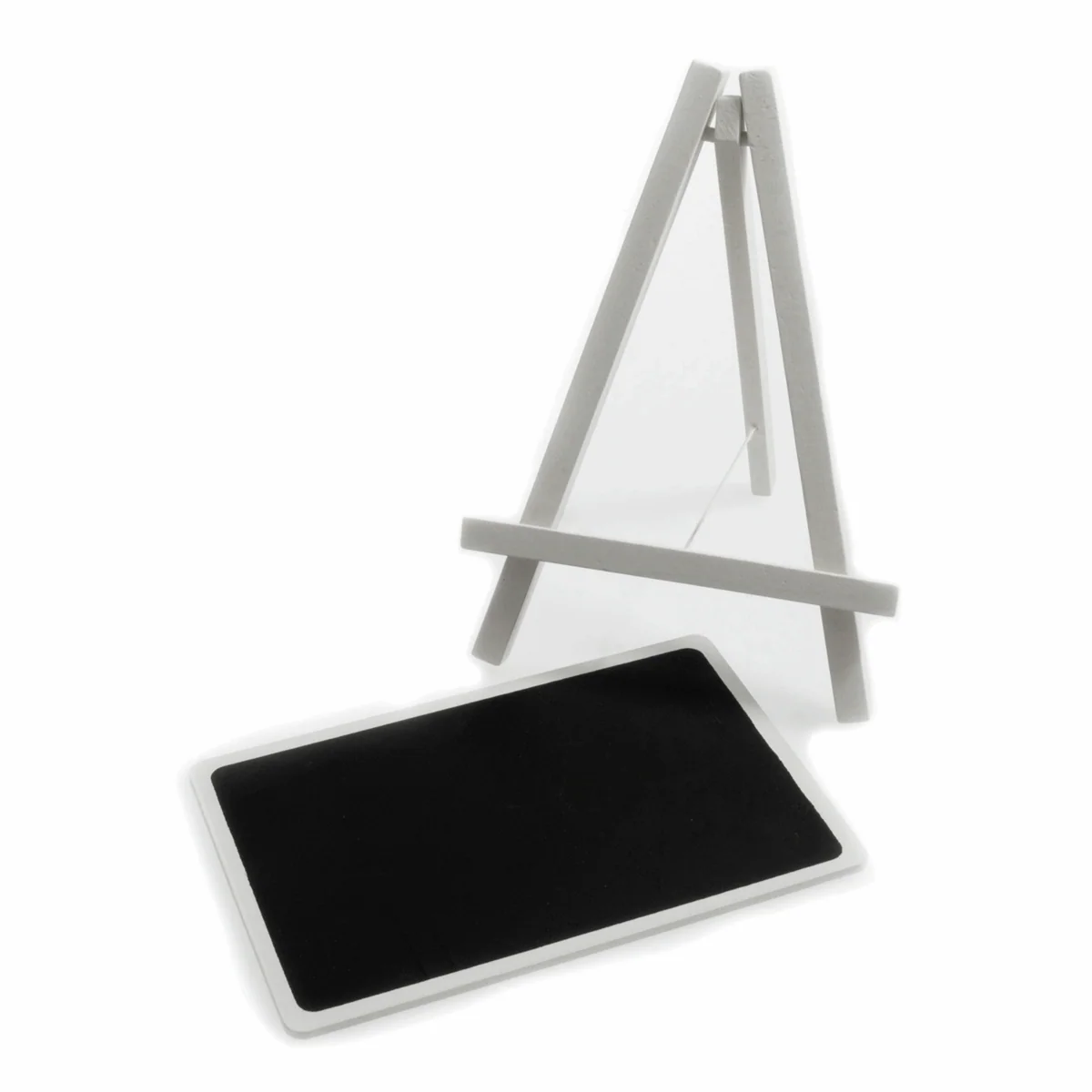 Rectangle Black Board Sign with White Easel (Pack of 4) - Image 2