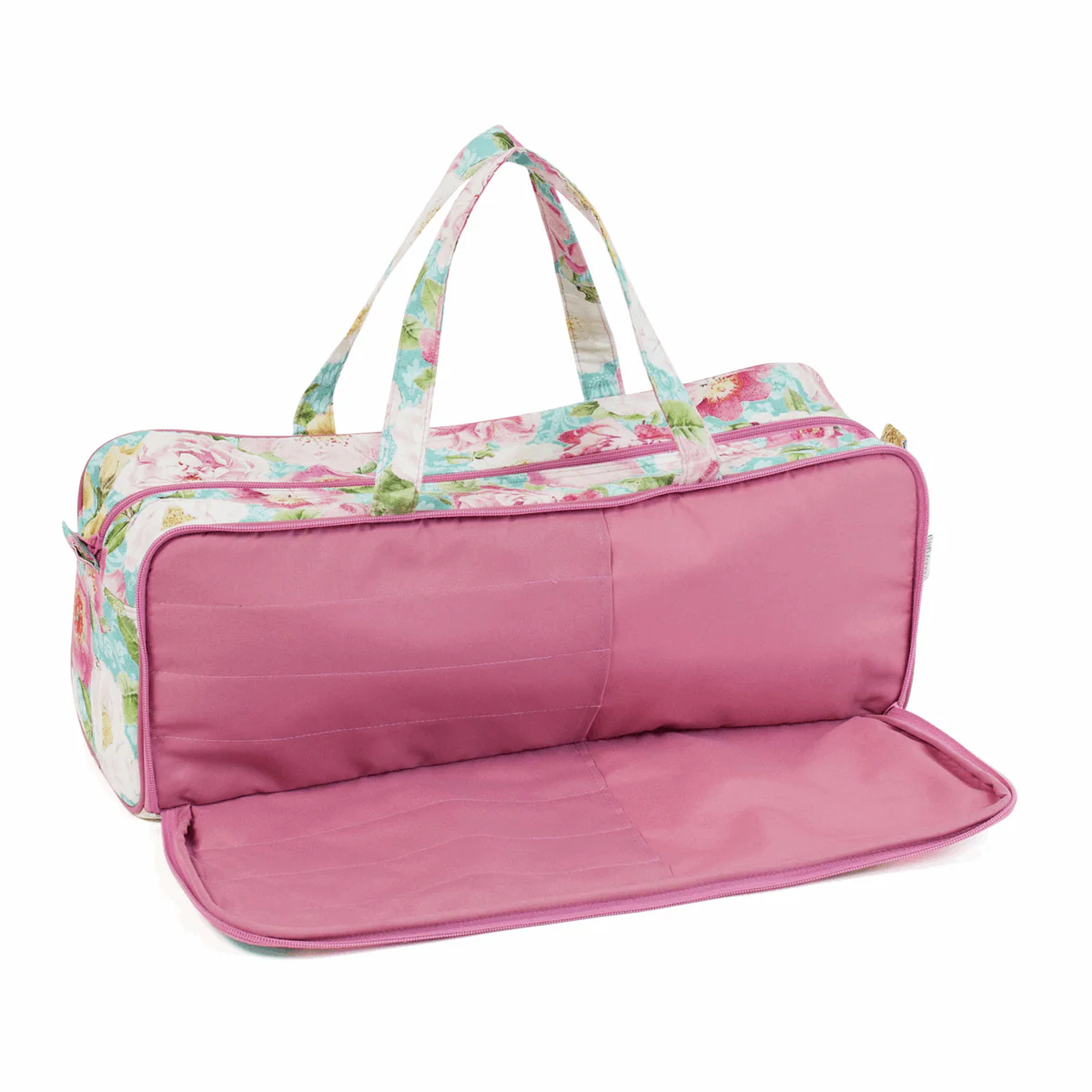 Rose Blossom Knitting Bag with Pin Case - Image 2