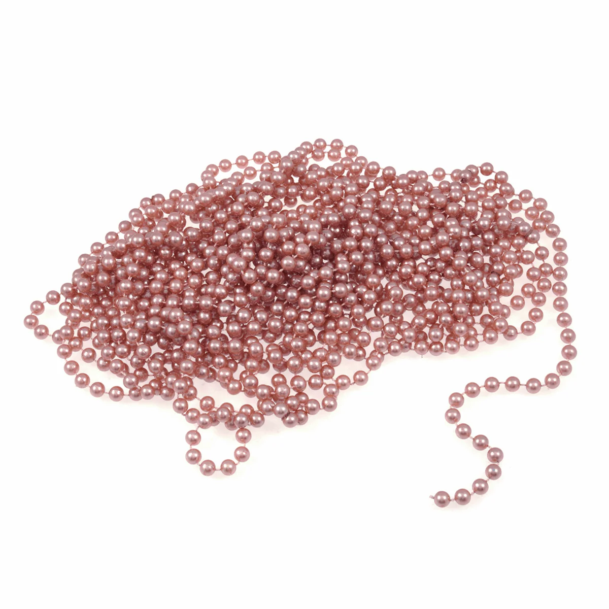 Rose Gold Pearl Bead Chain - 10m x 8mm - Image 2