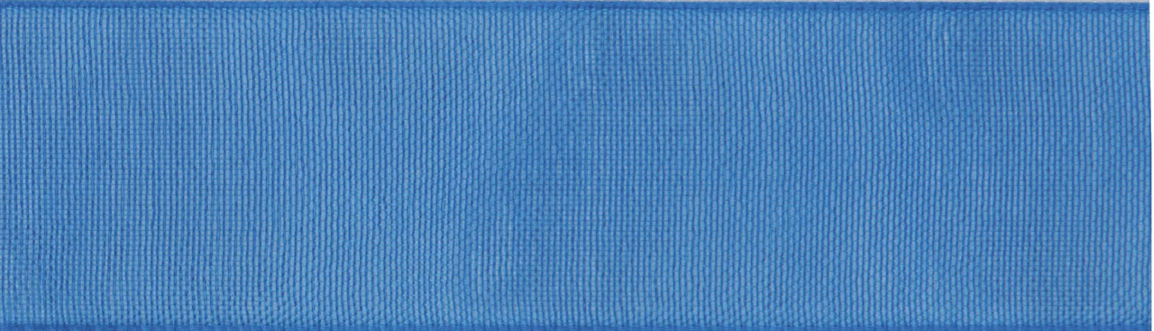 Royal Blue Organdie Ribbon - 6m x 12mm