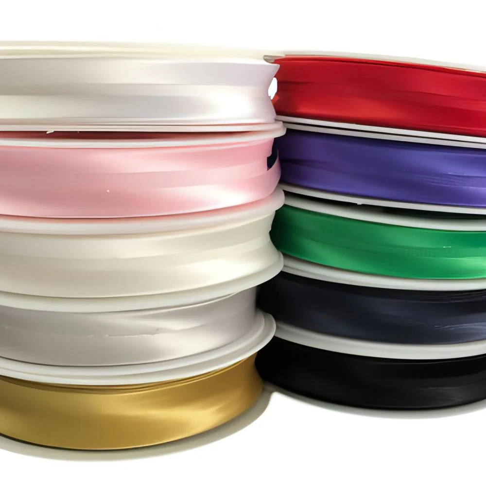 Satin Bias Binding 2m x 15mm - Tan - Image 2