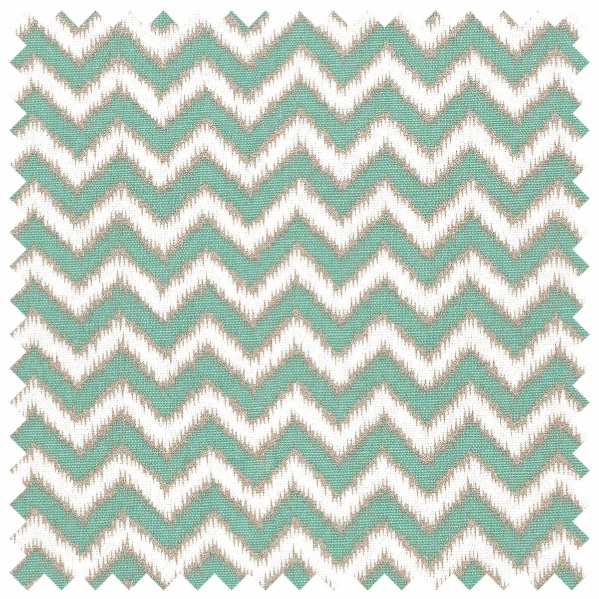 Deluxe Chevron Craft Bag - Scribble Mint & Gold - Image 2