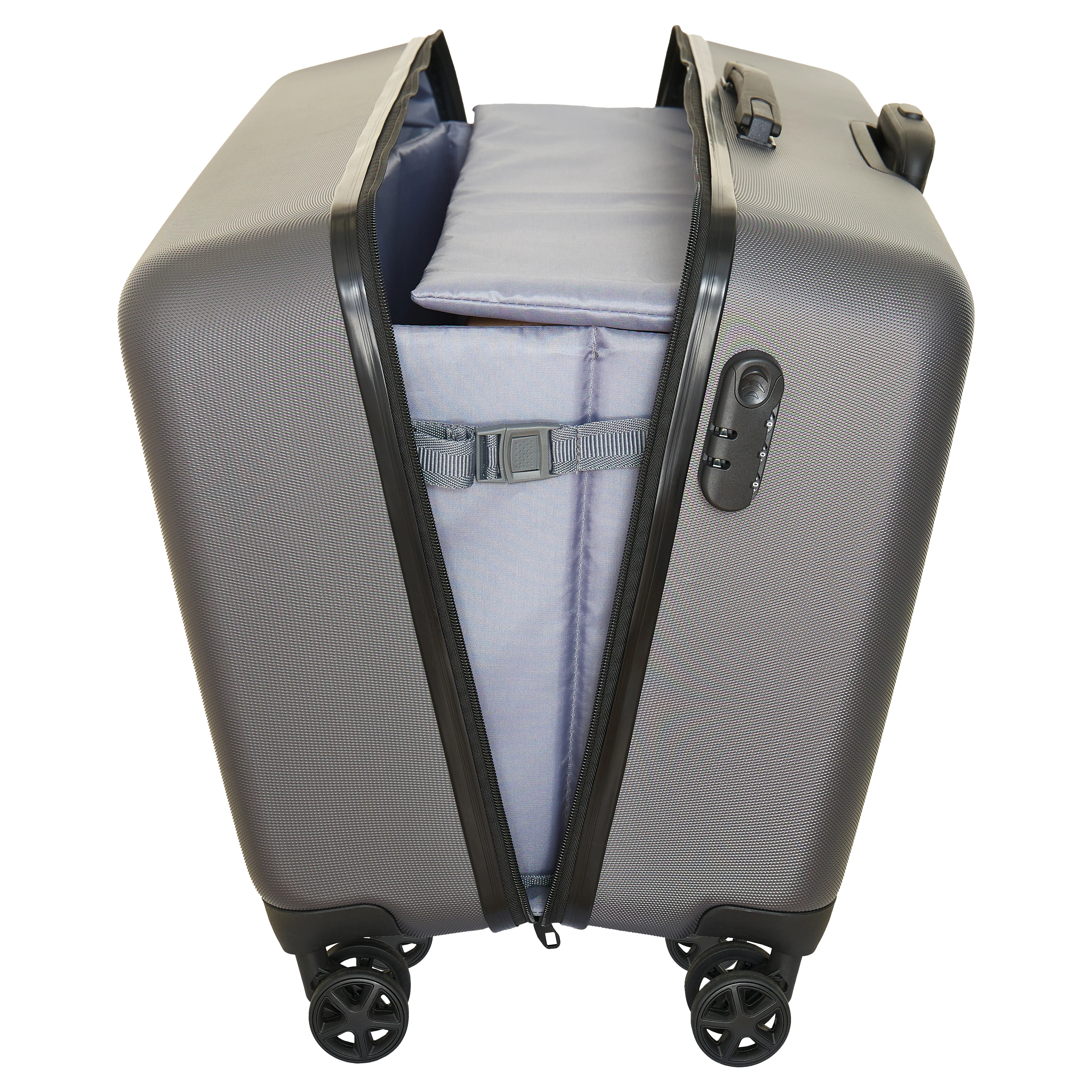 Sew Easy Metallic Silver Sewing Machine Trolley Bag - Large - Image 7