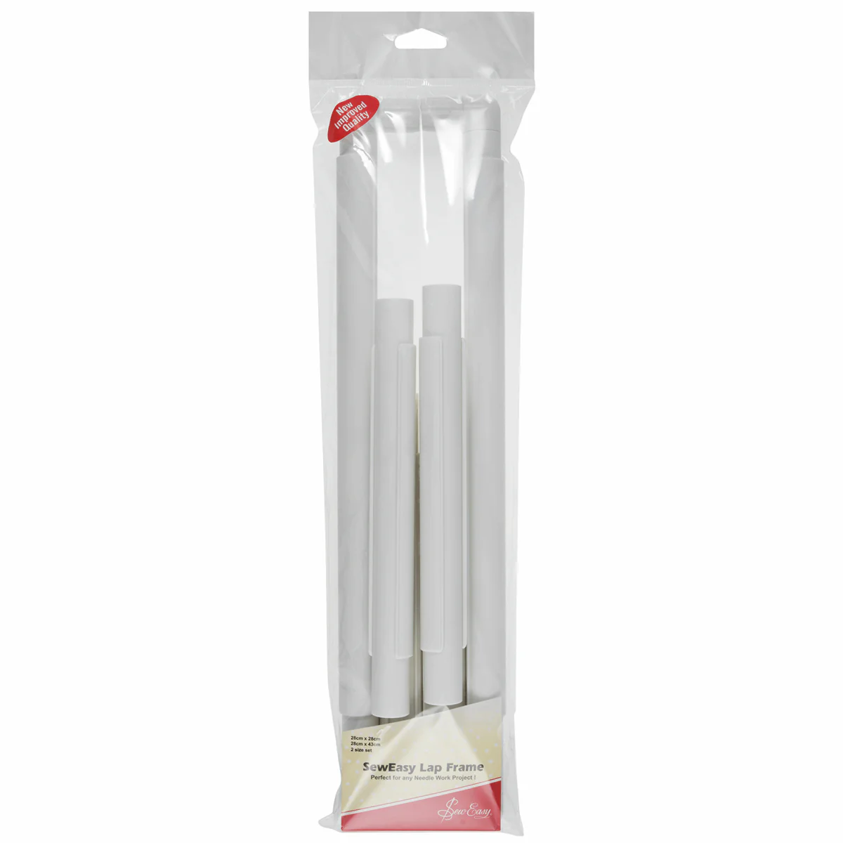 Sew Easy Quilter's Lap Frame - Twin Pack - 28 x 28cm and 28 x 43cm