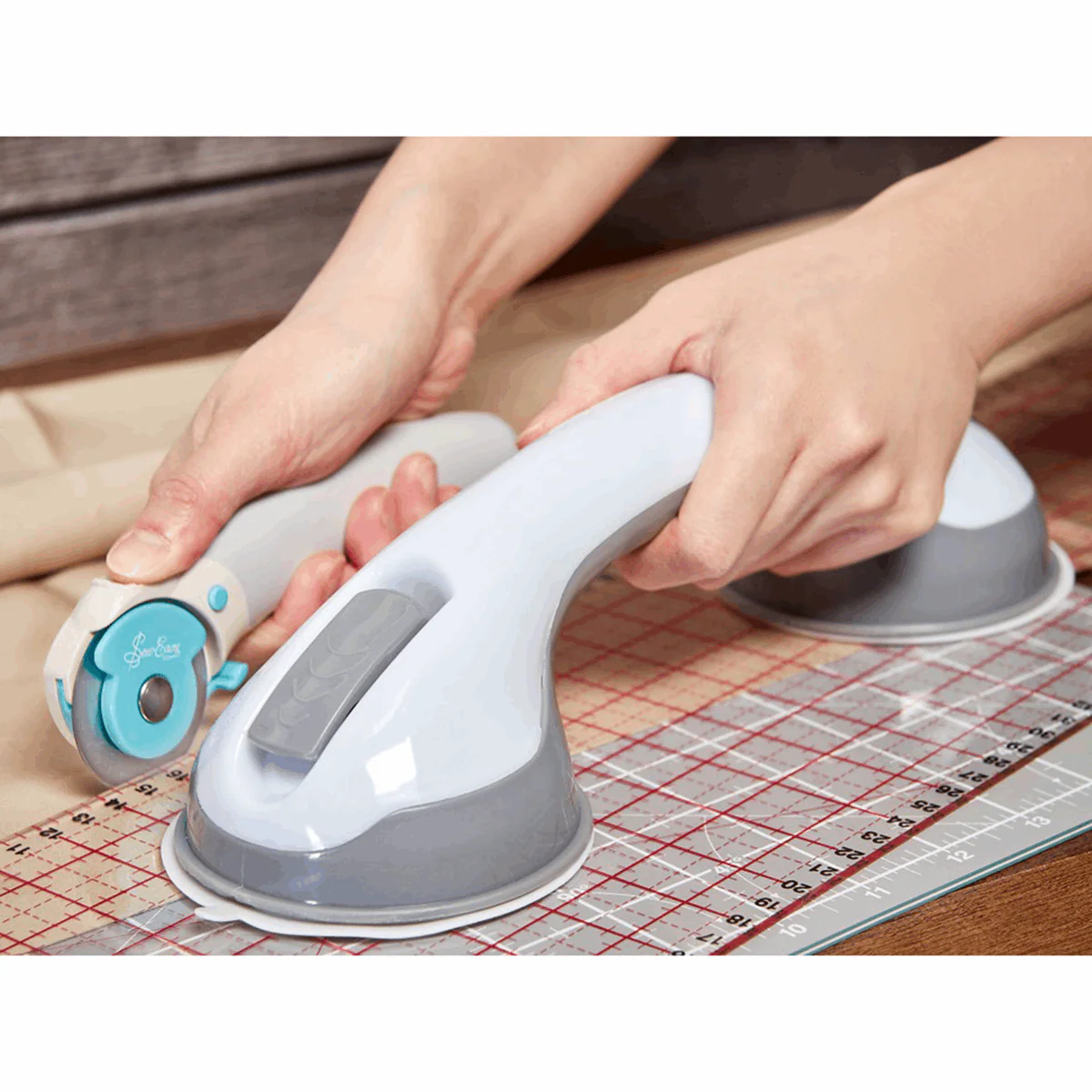 Sew Easy Ruler Grip with Safety Handle - Image 2