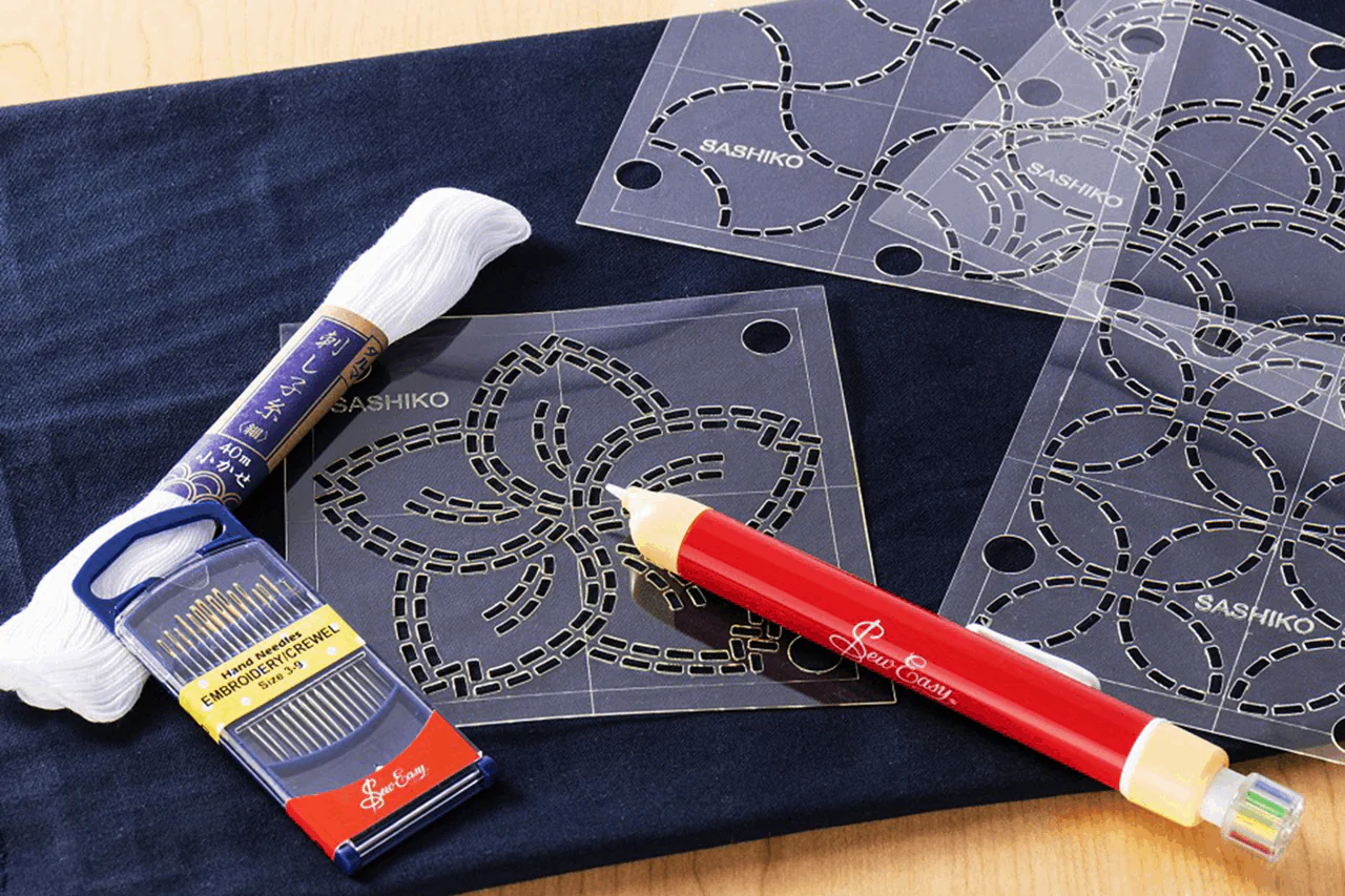 Sew Easy Sashiko Starter Kit - Image 3