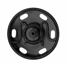 Sew-On Snap Fasteners - 18mm Black (Pack of 2) - Image 2