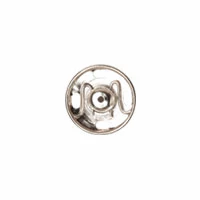 Sew-On Snap Fasteners - 6mm Nickel (Pack of 12) - Image 2