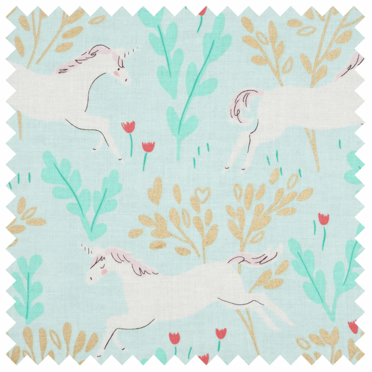 Unicorn Dash Sewing Box with Lid - Medium - Image 2