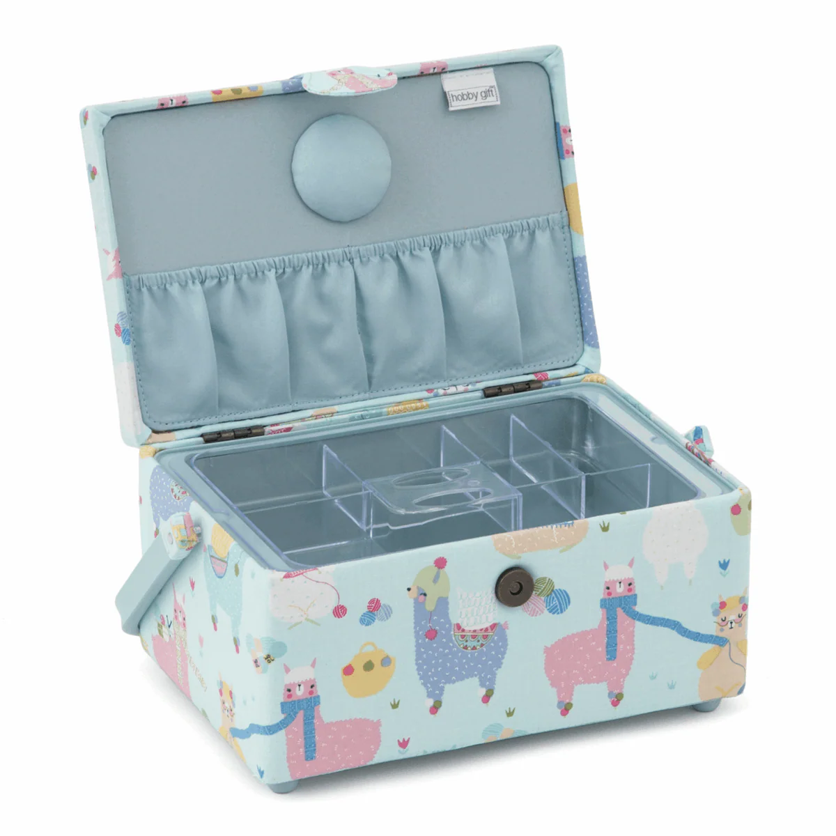 Knit Alpacas Sewing Box - Medium - Image 2