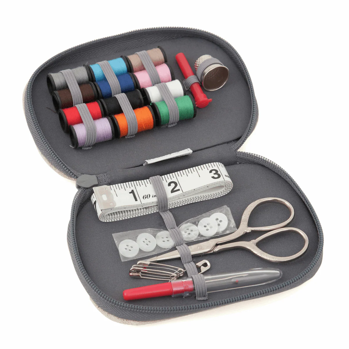 Zip Case Sewing Kit - Woodland Rabbits - Image 2