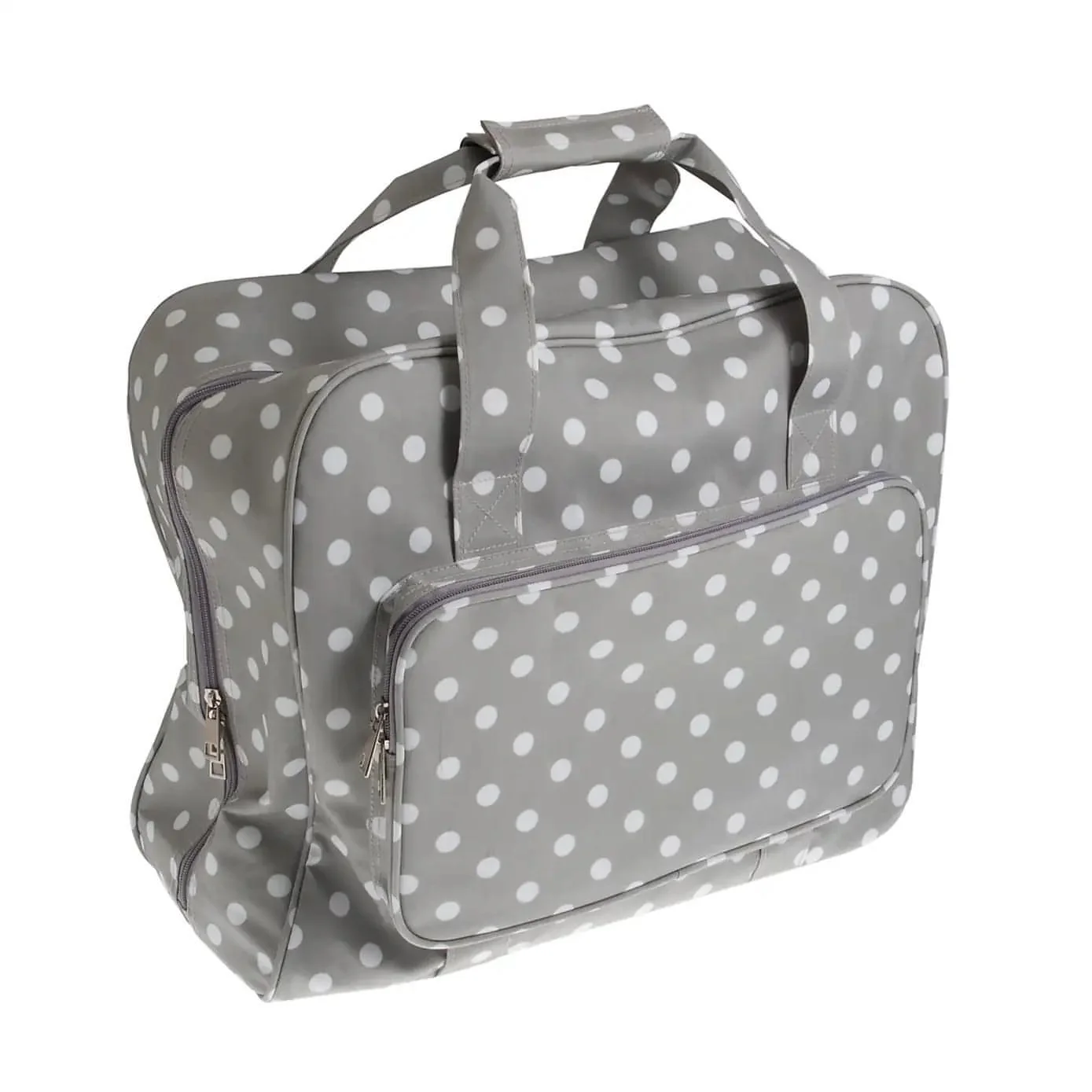 Grey Spot Sewing Machine Bag