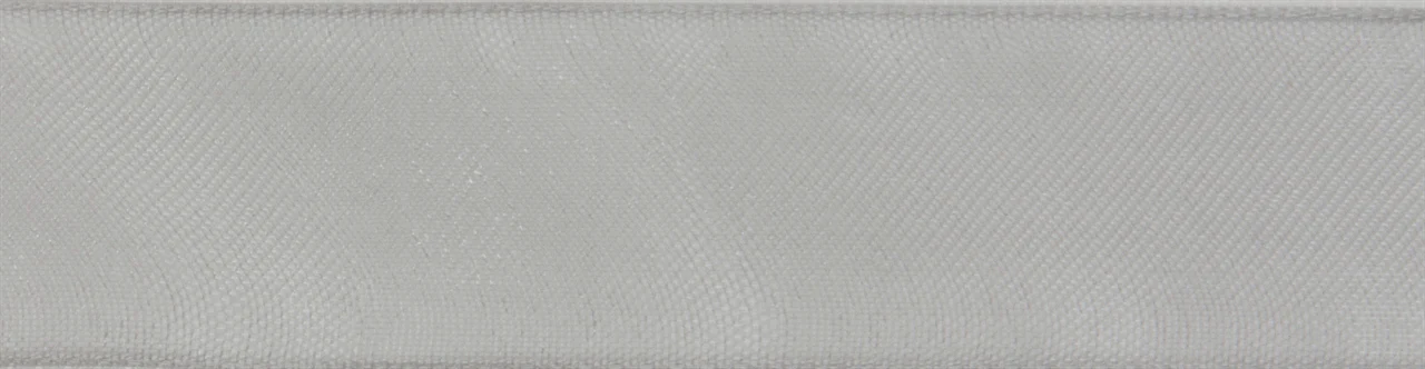 Silver Organdie Ribbon - 6m x 12mm