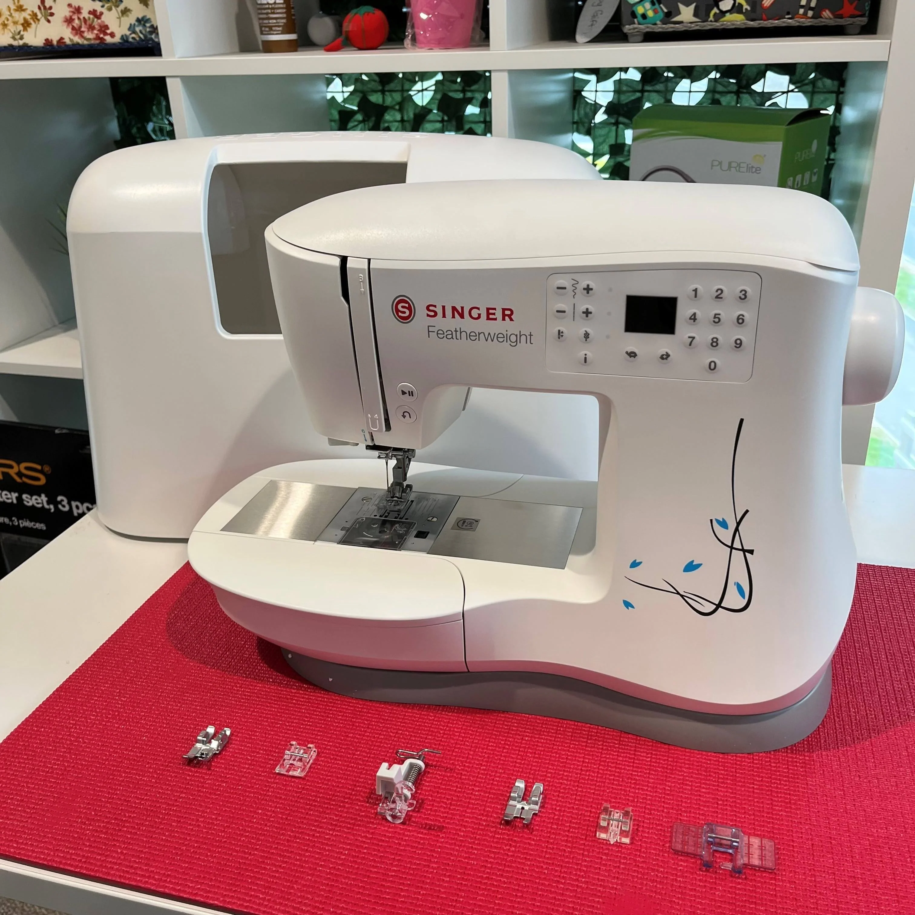Singer C240 Dual Feed Ultimate Bundle * Offer * with Extension Table and 6 dual feed foot set worth over £150 - Sewing and Quilting machine * Dual Feed IEF System, Portable, strong machine. - 2026 model - Image 2