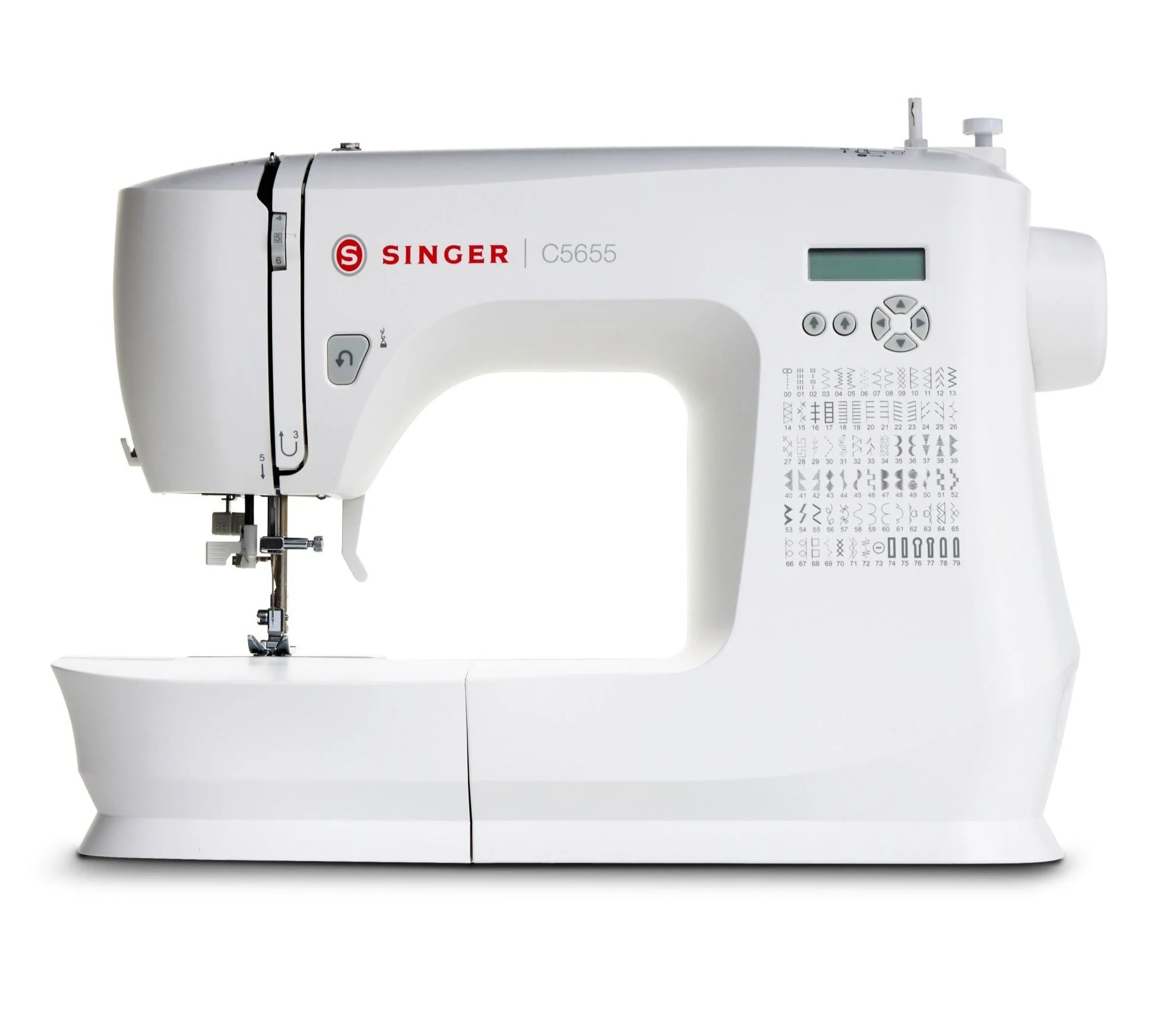 Singer C5655 Computerised Sewing Machine - 80 Stitch Patterns + Extension Table - Image 3