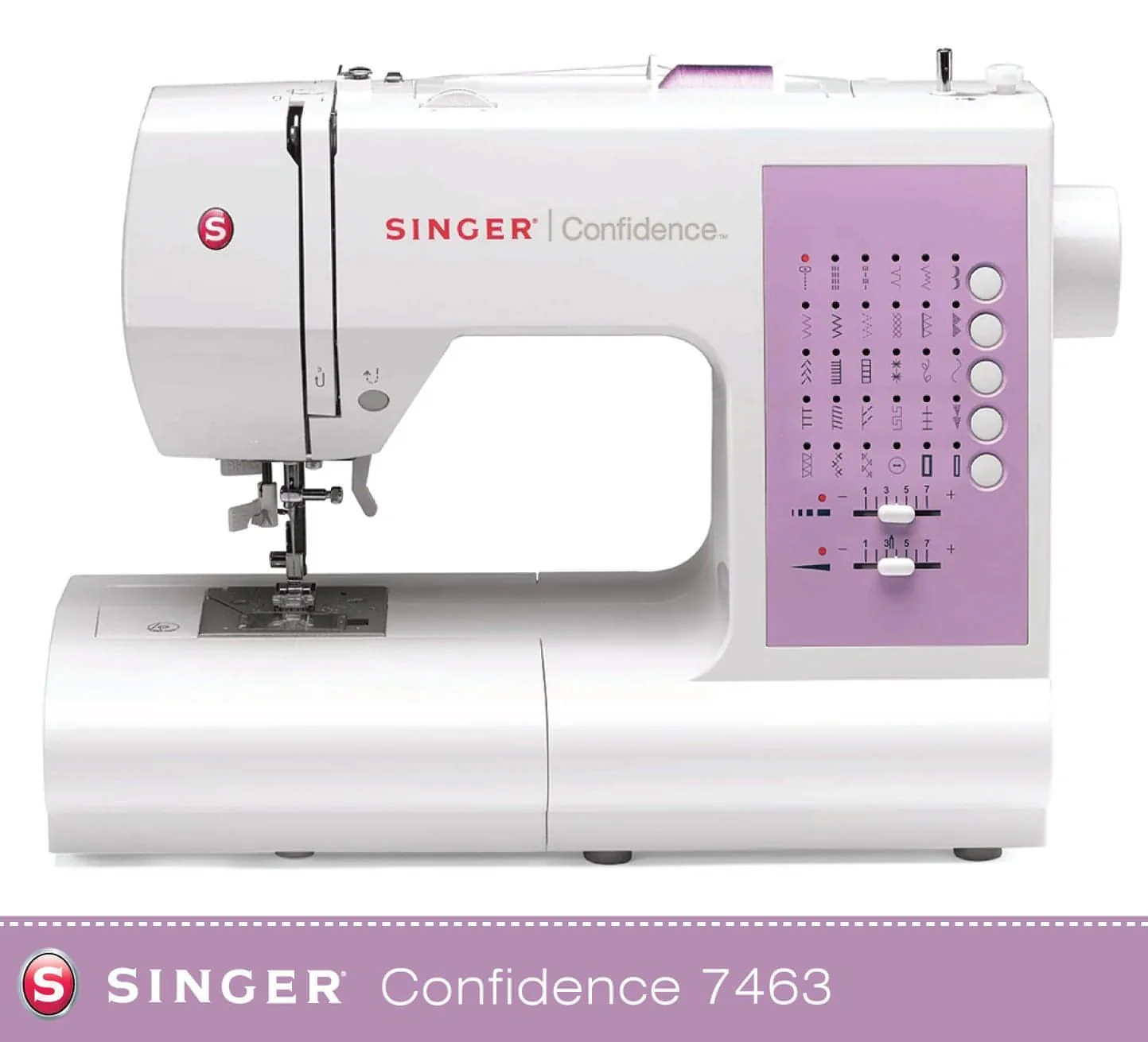 Singer Confidence 7463 Sewing Machine - Easy push button stitch selection - Image 2