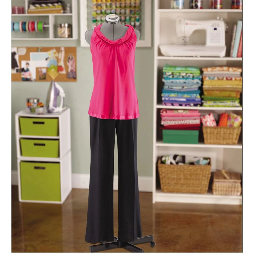 Singer DressWork Adjustable Dress form - Medium to Large - Grey - Size 14 to 22 - Image 2
