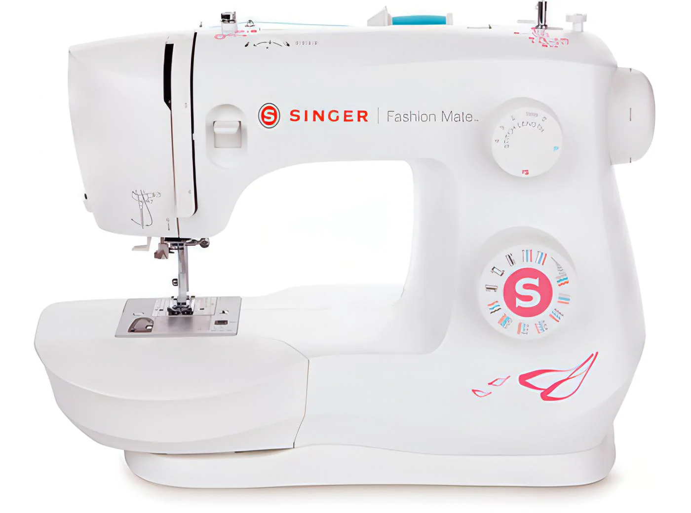Singer Fashion Mate 3333 Bundle with 10 piece sewing accessory foot set and Storage Bag worth over £60 - 2026 model