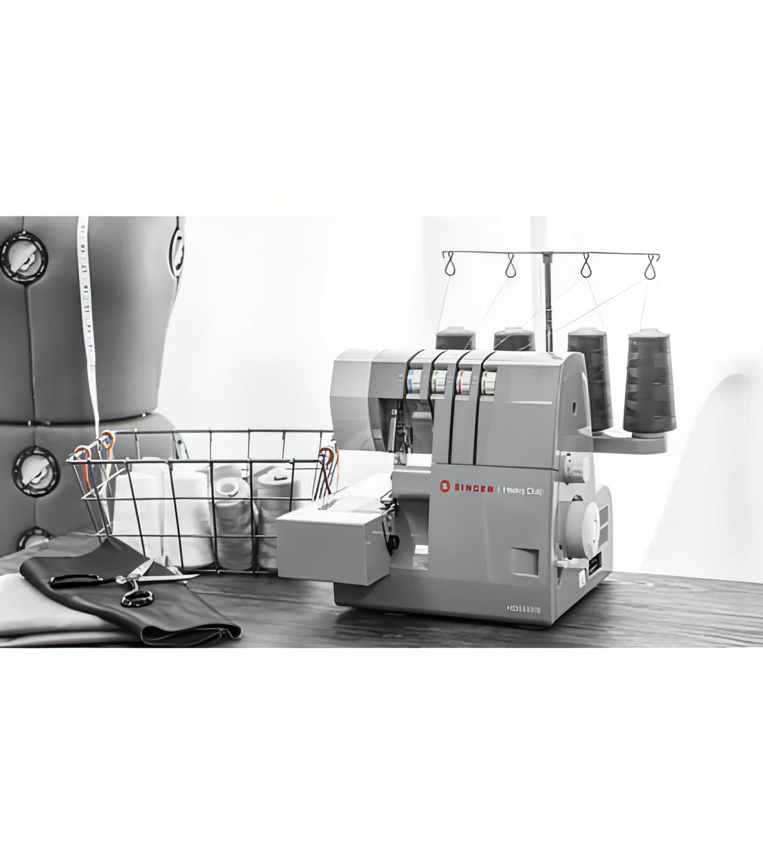 Singer HD0405S Heavy Duty Overlocker Deluxe Edition Foot Set with Elastic Foot and Piping foot and Gathering Foot worth over £100 - Free Upgrade to new Heavy Duty Elite Edition - Image 7