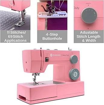 Singer Heavy Duty 4411 Pink - Special Edition - Only one in UK spec - Ex Display model - Image 5