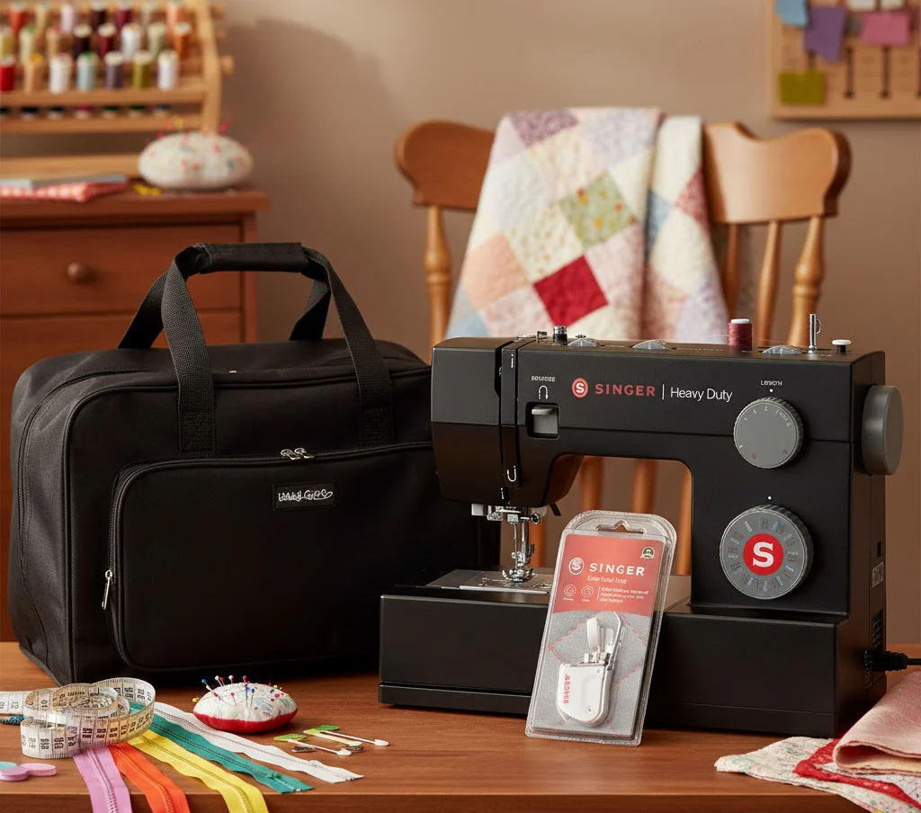 Singer Heavy Duty 4432 Black Limited Edition Sewing Machine - Image 7