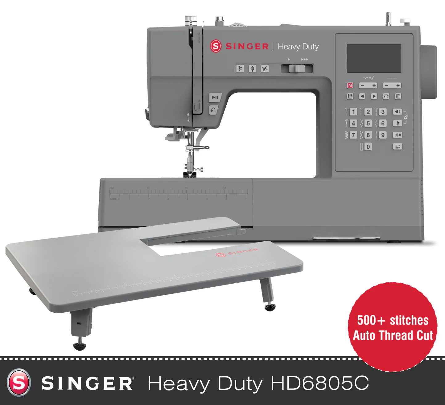 Singer Heavy Duty HD6805 Sewing Machine with auto thread cut - Image 3
